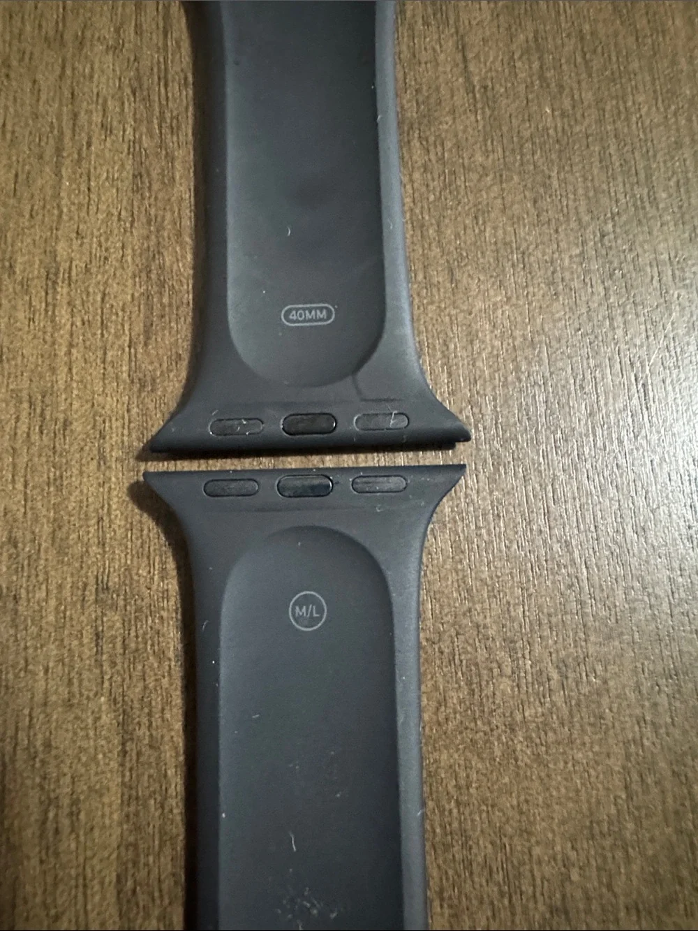 Black 40 MM M/L Apple Watch Band
